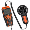 VEVOR Portable Anemometer Split Design, Temp Range 14℉-140℉, LED Screen Digital Air Speed & Temperature Meter, Wind Chill & Velocity Measurement, Ideal for Sailing, Surfing, Flying, HVAC