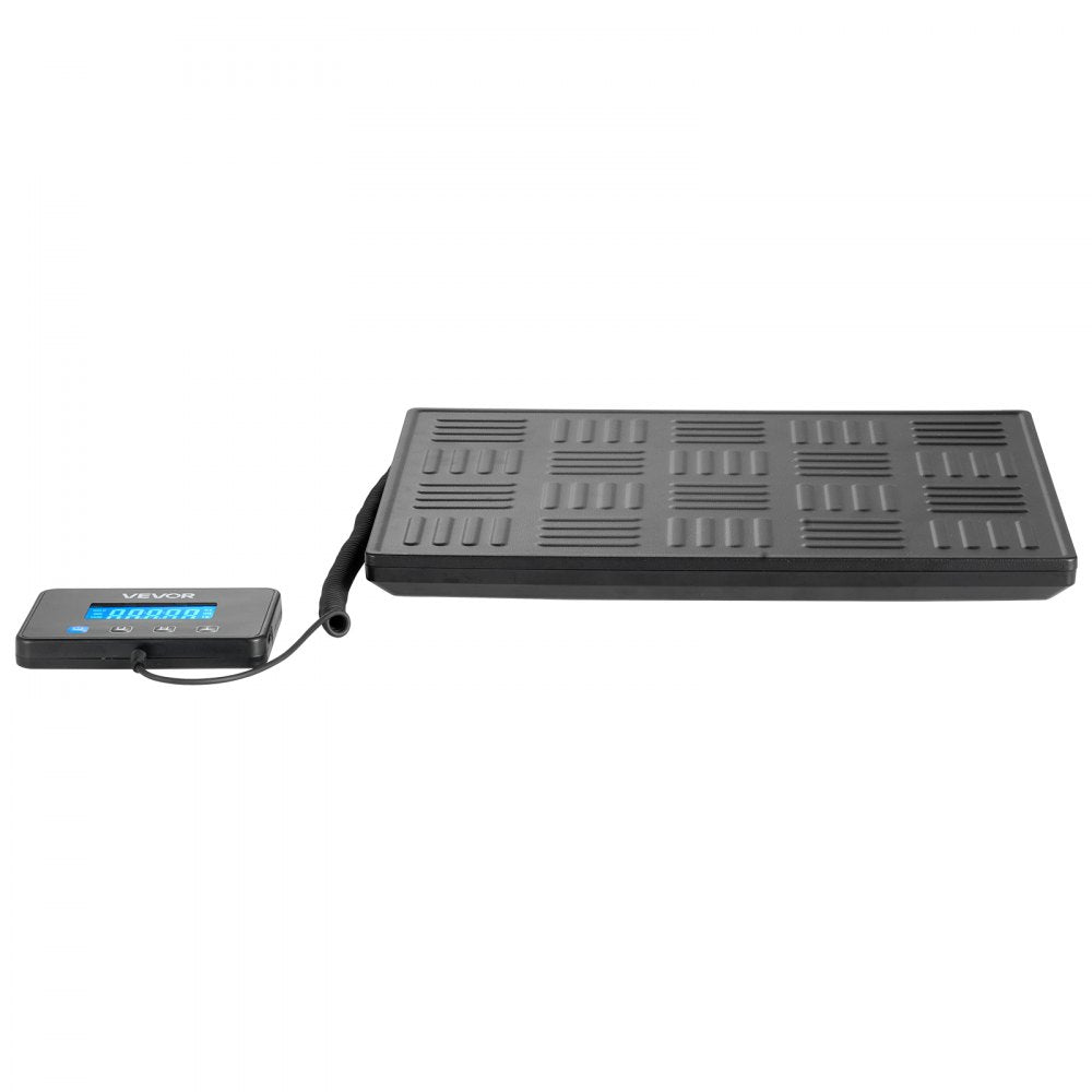 VEVOR Digital Postal Scale, 0.7 oz/3.5 oz Dual Accuracy, 660 lbs Commercial Weight Scale with Hold/Tare Function & LCD Display, Fit for Packages, Postage, Luggage, Battery & Charging Cable Included