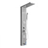 VEVOR Shower Panel Tower System with Rainfall Waterfall Shower Head, 53 in Brushed Stainless Steel Shower Column, 5-Function Faucet, Wall-Mount Rain Massage System with 2 Body Jet, Handheld, Tub Spout