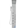 VEVOR Shower Panel System, 4 Shower Modes Shower Panel Tower, Rainfall, Waterfall, 5 Full Body Massage Jets and 3-Setting Handheld Shower Head with 59" Hose, Stainless Steel Wall-Mounted Shower Set