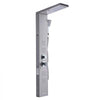 VEVOR Shower Panel Tower System with Rainfall Waterfall Shower Head, LED, 53 in Brushed Stainless Steel Shower Column, 5-Function Faucet, Wall-Mount Rain Massage System, with Handheld and Tub Spout