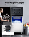 VEVOR Commercial Ice Maker Storage Bin, 250 lbs capacity (detail view)