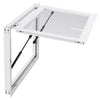VEVOR Concession Window 36x24 in, Aluminum Alloy Frame Service Window for Food Truck, Up to 85 Degrees Stand Serving Window with Awning Door and Drag Hook, Rainwater Resistant for Concession Trailers