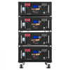 VEVOR 48V 100Ah LiFePO4 Lithium Battery, Built-in 100A BMS, 51.2V Server Rack LiFePO4 Battery with Bluetooth & Display, 5120Wh Capacity, 6000 Cycles, for Solar Energy Storage Home Backup Power, 4 Pack