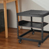 VEVOR 2U Server Rack Shelf, 16"/406mm Depth, 50lbs Max Load Capacity Vented Cantilever or Wall Mount Rack Mount Shelf with Tray, Good Air Circulation for 19"/482.6mm Network Cabinet or Equipment Rack