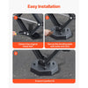 VEVOR RV Leveling Pads, 4-Pack Rubber Trailer Jack Pads, Each with 5000 lbs Capacity, Standard Jack Stabilizer Pad with Large Surface Area, Ideal for Scissor Jack Feet 5th Wheels Class A/C Motorhomes