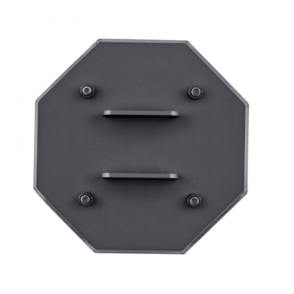 VEVOR RV Leveling Pads, 4-Pack Rubber Trailer Jack Pads, Each with 5000 lbs Capacity, Standard Jack Stabilizer Pad with Large Surface Area, Ideal for Scissor Jack Feet 5th Wheels Class A/C Motorhomes