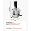 VEVOR Manual Wire Stripping Machine, 0.06-1 in, Portable Copper Stripper with Hand Crank or Drill Powered, 64Mn Quenched Blades, 45# Steel Rollers, ABS & PC Wire Peeler, for Scrap Copper Recycling