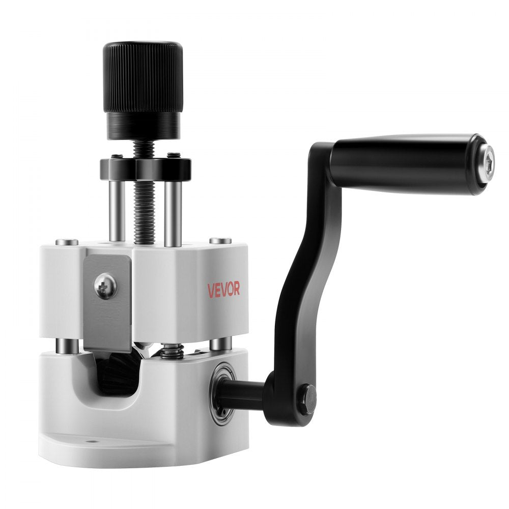 VEVOR Manual Wire Stripping Machine, 0.06-1 in, Portable Copper Stripper with Hand Crank or Drill Powered, 64Mn Quenched Blades, 45# Steel Rollers, ABS & PC Wire Peeler, for Scrap Copper Recycling