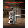 VEVOR Manual Wire Stripping Machine, 0.06-1 in, Copper Stripper with Hand Crank or Drill Powered, 64Mn Quenched Blades, 45# Steel Rollers, Aluminum Alloy Frame Wire Peeler, for Scrap Copper Recycling