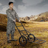 VEVOR Deer Cart, 300 LBS Capacity Folding Game Cart, Deer Cart Game Hauler with Big Rubber Wheels & Ergonomic Handle, Heavy-Duty Game Cart Accessories, Utility Gear Dolly for Hunting Fishing Hiking