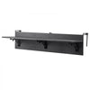 VEVOR Balcony Hanging Table, 12 x 48 in Folding Balcony Railing Table, Outdoor Balcony Bar Table for Railings, 50 lbs Loading, Fit Railing from 1" to 4.3", Serving Table for Patio & Deck