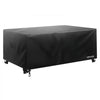 VEVOR Patio Furniture Cover, 420D Heavy Duty Waterproof Outdoor Dining Table and Chairs Cover, Large Rectangular Patio Table Covers with Air Vent for All Weather, 98L x 78W x 32H inch, Black