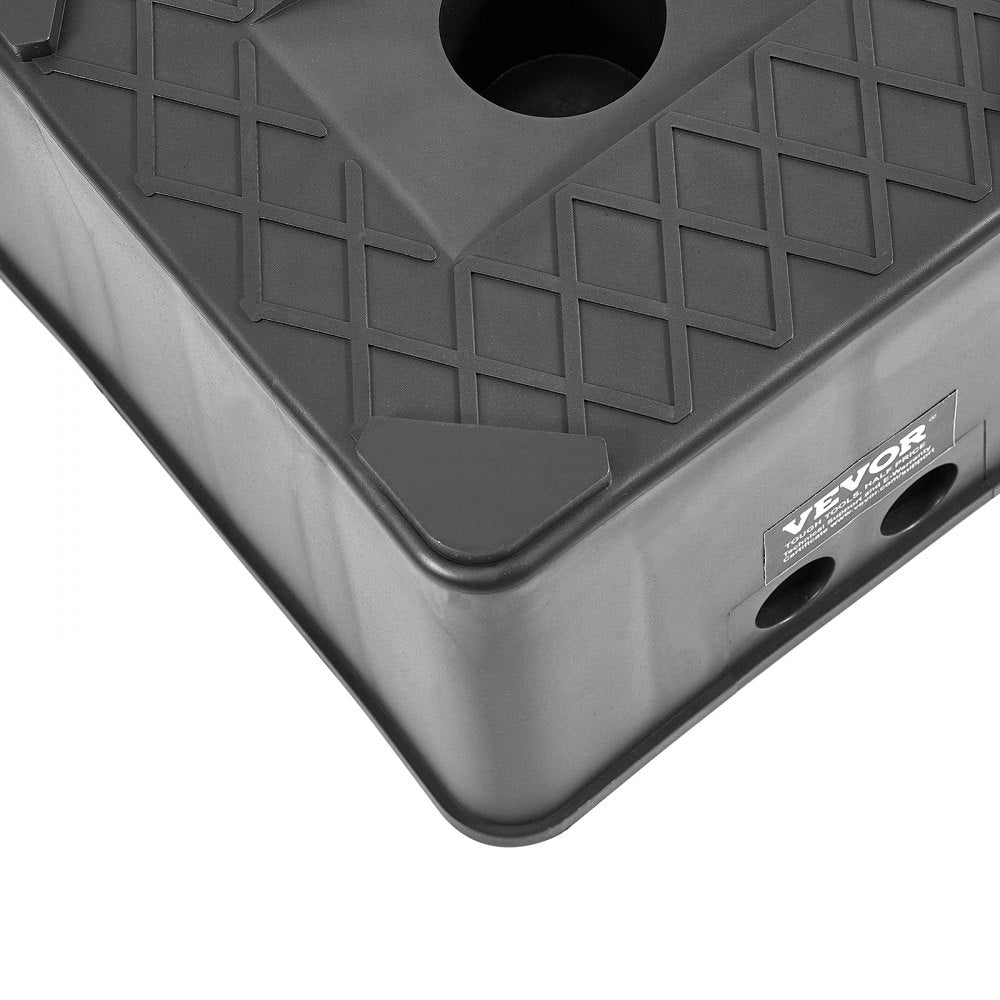 VEVOR Trailer Jack Block, 6" High Heavy Duty RV Leveling Block with 6000 lbs Capacity, RV Jack Stand, Motorcycle Stand, Stool, Camper Accessories for Travel Trailers, 5th Wheels Class A/C Motorhomes