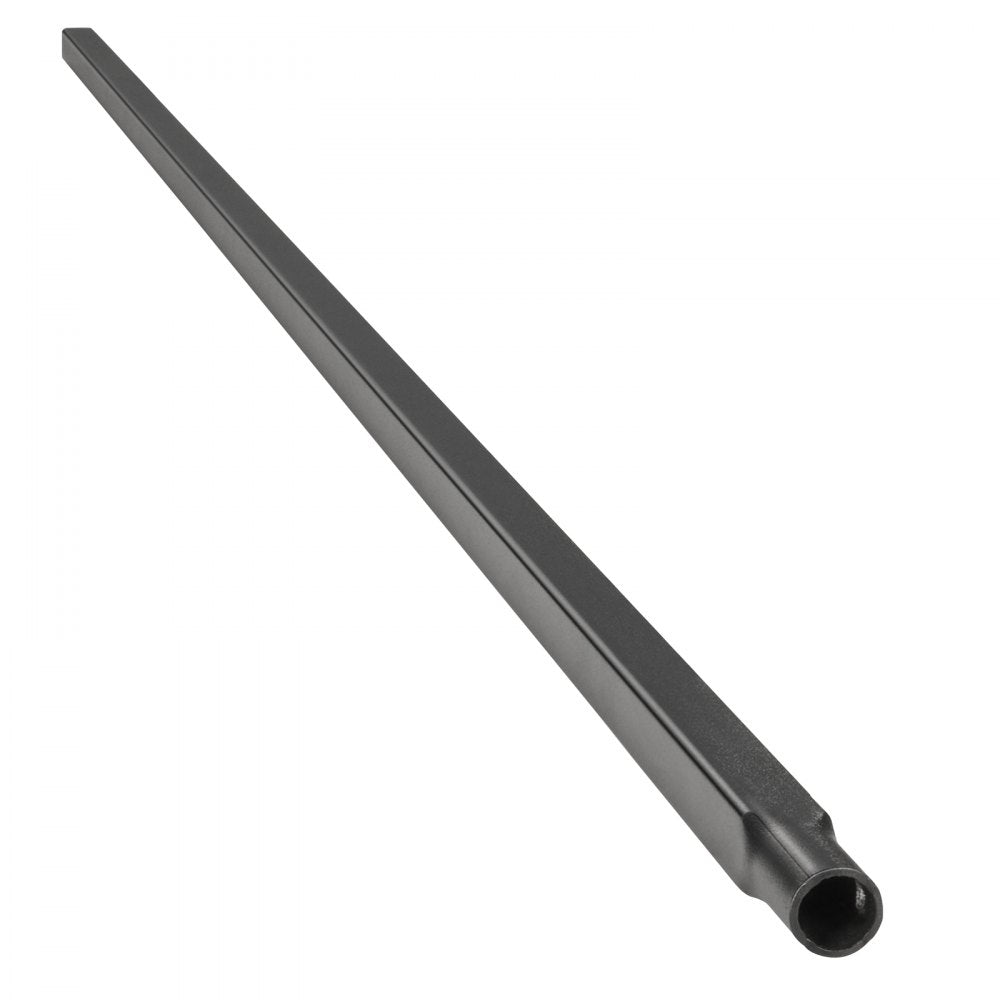 VEVOR Staircase Balusters 11 Pack, 44 Inch Durable Carbon Steel Stair Balusters, 0.5 Inch Indoor Square Metal Spindle Railing, Corrosion-Proof Hollow Deck Railing with Pre-Drilled Holes, Matte Black