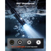 VEVOR Triple Lens Endoscope with Light, 5" HD IPS Screen Industrial Borescope, 1280 x 720 Lens, 8 + 2 LEDs, 8X Zoom, IP67 Waterproof Inspection Snake Camera for Auto, Plumbing (16.4FT Rigid Cable)