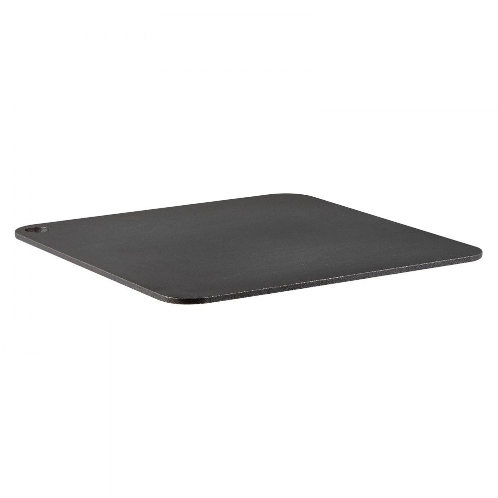 VEVOR Pizza Steel, 13.5" x 10" x 1/4" Pizza Steel Plate for Oven, Pre-Seasoned Carbon Steel Pizza Baking Stone with 20X Higher Conductivity, Heavy Duty Pizza Pan for Outdoor Grill, Indoor Oven