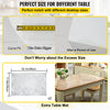 VEVOR Plastic Table Cover 24 x 60 Inch, 1.5 mm Thick Clear Table Protector, Rectangle Clear Desk Mat, Waterproof & Easy Cleaning for Office Dresser Night Stand