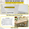 VEVOR Plastic Table Cover 42 x 78 Inch, 2 mm Thick Clear Table Protector, Rectangle Clear Desk Mat, Waterproof & Easy Cleaning for Office Dresser Night Stand