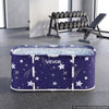 VEVOR Portable Foldable Bathtub 45.3"x23.6"x19.7" Soaking for Adults Blue, for Bathroom Shower Stall, 3-Layer Insulation, Space Saving, Family Hot SPA Ice Bath Tub with 2 Drain Ports, Indoor Outdoor