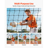 VEVOR Baseball Batting Cage, 19.9 x 12.0 x 8.2 FT Freestanding Hitting Net, for Indoor & Outdoor Practice, 30-Ply Knotted HDPE Netting with Pitching Machine Opening, Baseball Training Net for Teams