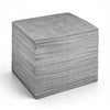VEVOR Oil & Water Absorbent Pads, 16" x 18" 200-Pack, Medium-Duty Spill Absorbing Pads, Universal for Gasoline, Engine, Oil, Water, Coolant, Durable PP Spill Control Mats for Garage Workshop Factory