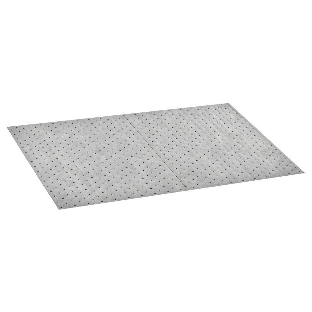 VEVOR Oil & Water Absorbent Pads, 30 in x 150 ft 1-Roll, Medium-Duty Spill Absorbing Pads, Universal for Gasoline, Engine, Oil, Water, Coolant, Durable PP Spill Control Mats for Garage Workshop