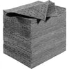 VEVOR Spill Absorbent Pads, Universal Absorbing Mat Absorbs up 12 Gal, 13" L x10" W Polypropylene Absorbent Pad for Oil, Water and Other Liquids, Pack of 100