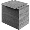 VEVOR Spill Absorbent Pads, Universal Absorbing Mat Absorbs up 12 Gal, 13" L x10" W Polypropylene Absorbent Pad for Oil, Water and Other Liquids, Pack of 100