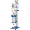 VEVOR Jacketed Reactor 5L Laboratory Glass Reactor, Jacketed Glass Reactor, Chemical Reaction Vessel, Lab Jacketed Reactor, Reaction Vessel Chemistry, With Digital Display, For Reaction Distillation