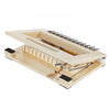 VEVOR Soap Cutter, Cut 1-12 Bars, Precisely and Accurately Cut 1 Inch Bars, Wood Frame With Steel Wire, with Extra Wires, Multi Handmade Soap Wire Cutter for Candles, DIY Making Cutting Tool