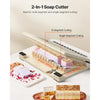 VEVOR Soap Cutter, Cut 1-12 Bars, Precisely and Accurately Cut 1" Bars, Wood Frame With Stainless Steel Wire, with Extra Wires, Multi Handmade Soap Wire Cutter for Candles, DIY Making Cutting Tool