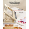 VEVOR Soap Cutter, Cut 1-12 Bars, Precisely and Accurately Cut 1" Bars, Wood Frame With Stainless Steel Wire, with Extra Wires, Multi Handmade Soap Wire Cutter for Candles, DIY Making Cutting Tool