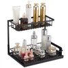 VEVOR 2 Tier Pull Out Cabinet Organizer(10.7"W x 14.2"D ), Under Sink Organizer and Storage, Slide Out Drawer Cabinet Organizer, Wire Basket Sliding Shelf, 12.5"Wx15.5"Dx13"H Install Size for Cabinet