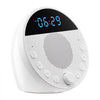 VEVOR Sound Machine, 18 Soothing Sleep Sounds, 7-Color Night Light, 6-in-1 White Noise Sound Machine with Dual Alarms, APP, Auto-Off Timer and Memory Function, for Baby, Adults, Home, Office & Travel