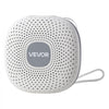 VEVOR Sound Machine, 21 Soothing Sleep Sounds, 3-in-1 Portable and Hangable White Noise Sound Machine with Auto-Off Timer, Soft Ring Light and Memory Function, for Baby, Adults, Home, Office & Travel