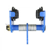 VEVOR Manual Trolley, 6600 lbs/3 Ton Load Capacity, Push Beam Trolley with Dual Wheels, Adjustable for I-Beam Flange Width 2.5" to 7", Heavy Duty Alloy Steel Garage Hoist for Straight Curved I Beam