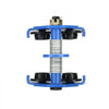 VEVOR Manual Trolley, 6600 lbs/3 Ton Load Capacity, Push Beam Trolley with Dual Wheels, Adjustable for I-Beam Flange Width 2.5" to 7", Heavy Duty Alloy Steel Garage Hoist for Straight Curved I Beam