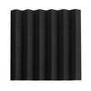 VEVOR Acoustic Foam Panels, 36 Pack 12 x 12 x 2 inches, High Density Soundproof Wall Panels,Fire-Resistant Acoustic Panels,Sound Dampening Absorbing Panels for Studio Wall and Ceiling,Black