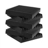 VEVOR Acoustic Foam Panels, 36 Pack 12 x 12 x 2 inches, High Density Soundproof Wall Panels,Fire-Resistant Acoustic Panels,Sound Dampening Absorbing Panels for Studio Wall and Ceiling,Black