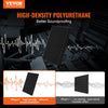 VEVOR Acoustic Foam Panels, 50 Pack 12 x 12 x 2 inches, High Density Soundproof Wall Panels,Fire-Resistant Acoustic Panels,Sound Dampening Absorbing Panels for Studio Wall and Ceiling,Black