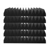 VEVOR Acoustic Foam Panels, 50 Pack 12 x 12 x 2 inches, High Density Soundproof Wall Panels,Fire-Resistant Acoustic Panels,Sound Dampening Absorbing Panels for Studio Wall and Ceiling,Black
