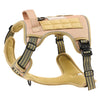 VEVOR Dog Harness for Large Dogs, No Pull Tactical Dog Harness Adjustable Pet Vest, with Handle, Metal Rings, Buckles, Reflective Stitching Nylon Oxford Fabric, for Training, Walking, and Hiking