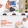 VEVOR Airbrush Kit, Portable Airbrush Set with Compressor, Airbrushing System Kit with Multi-Purpose Dual-Action Gravity Feed Airbrushes, Art Nail Cookie Tattoo Makeup