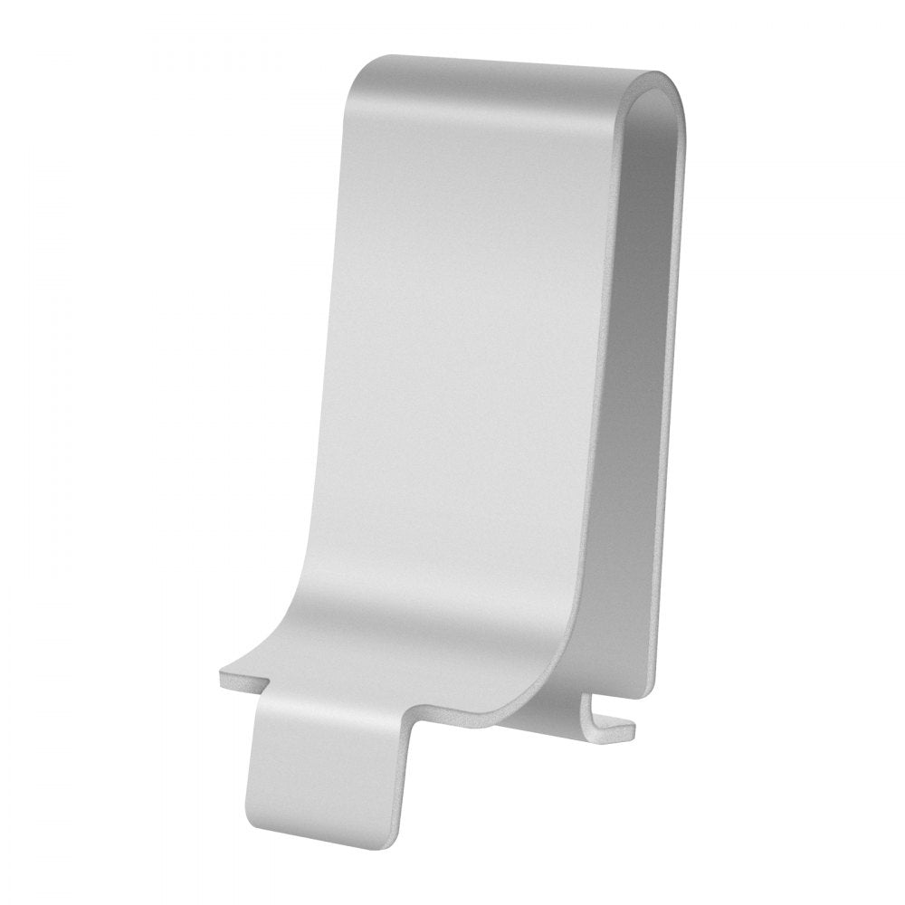 VEVOR Shelf Clips, 40 Pack, Adjustable Steel Pilaster Shelf Clips Support for Metal, Wood, Glass Shelves, Compatible with Wardrobes, Cabinets, Bookcases, Shoe Racks and Display Racks (Silver)