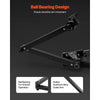 VEVOR Lawn Mower Blade Sharpener, 15° - 45° Adjustable Lawnmower Blade Sharpening Tool with 4 Adapter Pins, Ball Bearing Design & 25mm Enlarged Handle, Compatible with Most Angle Grinders