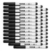 VEVOR Black Dry Erase Markers, 36 Pack Low-Odor Whiteboard Markers, Fine Point Whiteboard Markers, Easily Clean Dry Erase Markers Bulk for School Office Home