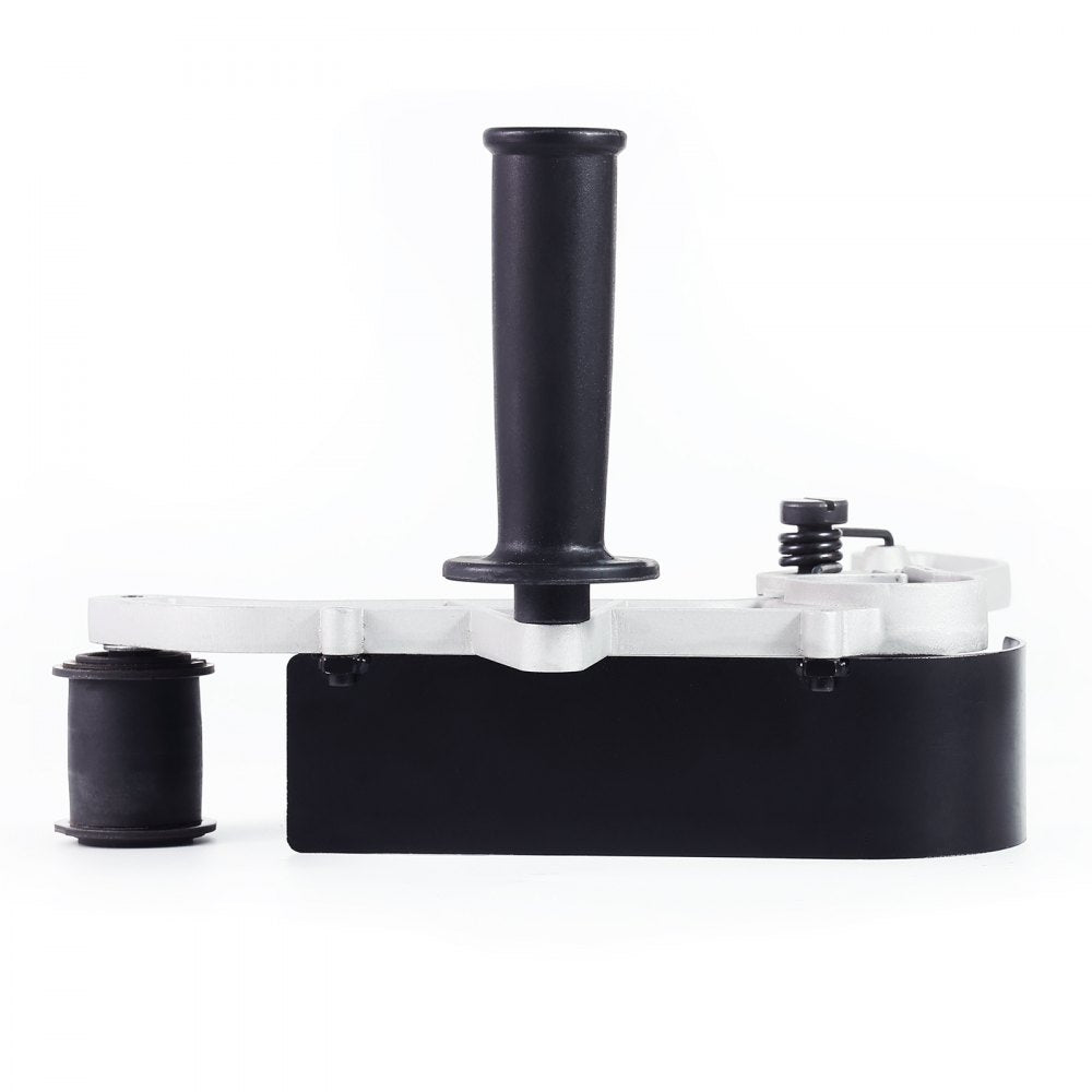 VEVOR Belt Sander Adapter for Angle Grinder, Pipe or Tube Sanding Attachment with 5/8-11" Imperial Thread and 10PCS Sanding Belts, Belt Sander Attachment Pipe Polishing Adapter for Rust Removal