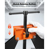 VEVOR 203.2–508 mm Pipe Alignment Clamp Tool, Precision 3-Point Alignment Tool with T-Handle & Quick Release Button, High-Strength Steel Pipe Clamp for Piping Welding & Fabrication