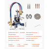 VEVOR CG2-11Y Manual Pipe Cutting Machine, 0.2"-2" Thick Pipe Beveling Machine with 82-in Chain, 0°-45° Adjusted Angle Gas Cutting Machine with 3 Tips, Portable Torch Beveling Gas Cutter
